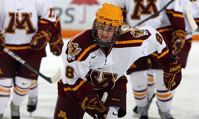 Amanda Kessel of Minnesota (Tim Brule)