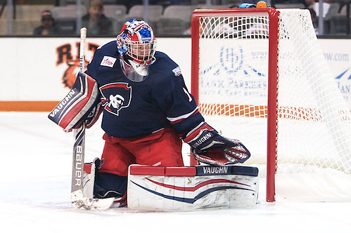 Jessica Dodds (1 - Robert Morris) had 29 saves in a 4-0 shutout win at RIT (Omar Phillips)