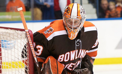 Chris Nell - (33 - Bowling Green) had 33 saves in a 2-2 tie at RIT (Omar Phillips)