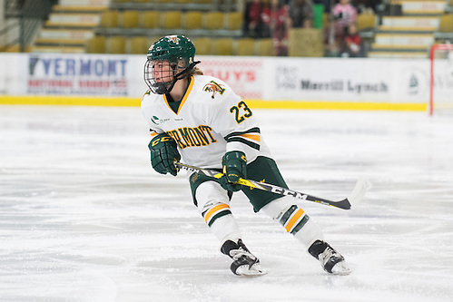 Alyssa Gorecki of Vermont against St. Lawrence. (Brian Jenkins)