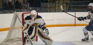 Zach Dyment of University of Wisconsin-Eau Claire (Matt Schrupp/UWEC Photo)