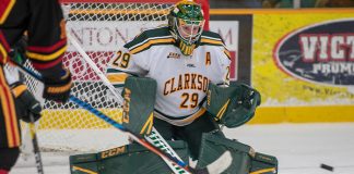 Jake Kielly (photo: Schuyler Meyer/Clarkson Athletics)