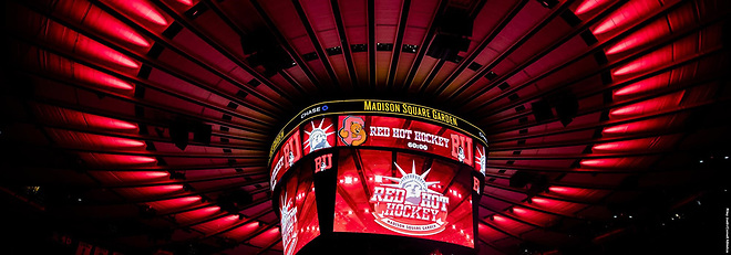 Red Hot Hockey returns to Madison Square Garden this November (photo: Cornell Athletics)