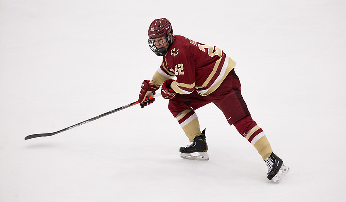 DURHAM, NH - NOVEMBER 1: Aapeli Räsänen #22 of the Boston College Eagles. The Boston College Eagles visit the New Hampshire Wildcats during NCAA men's hockey at the Whittemore Center on November 1, 2019 in Durham, New Hampshire. The Wildcats won 1-0 in overtime. (Photo by Rich Gagnon/USCHO) (Rich Gagnon)