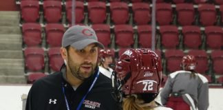 Greg Fargo Colgate Women's Hockey