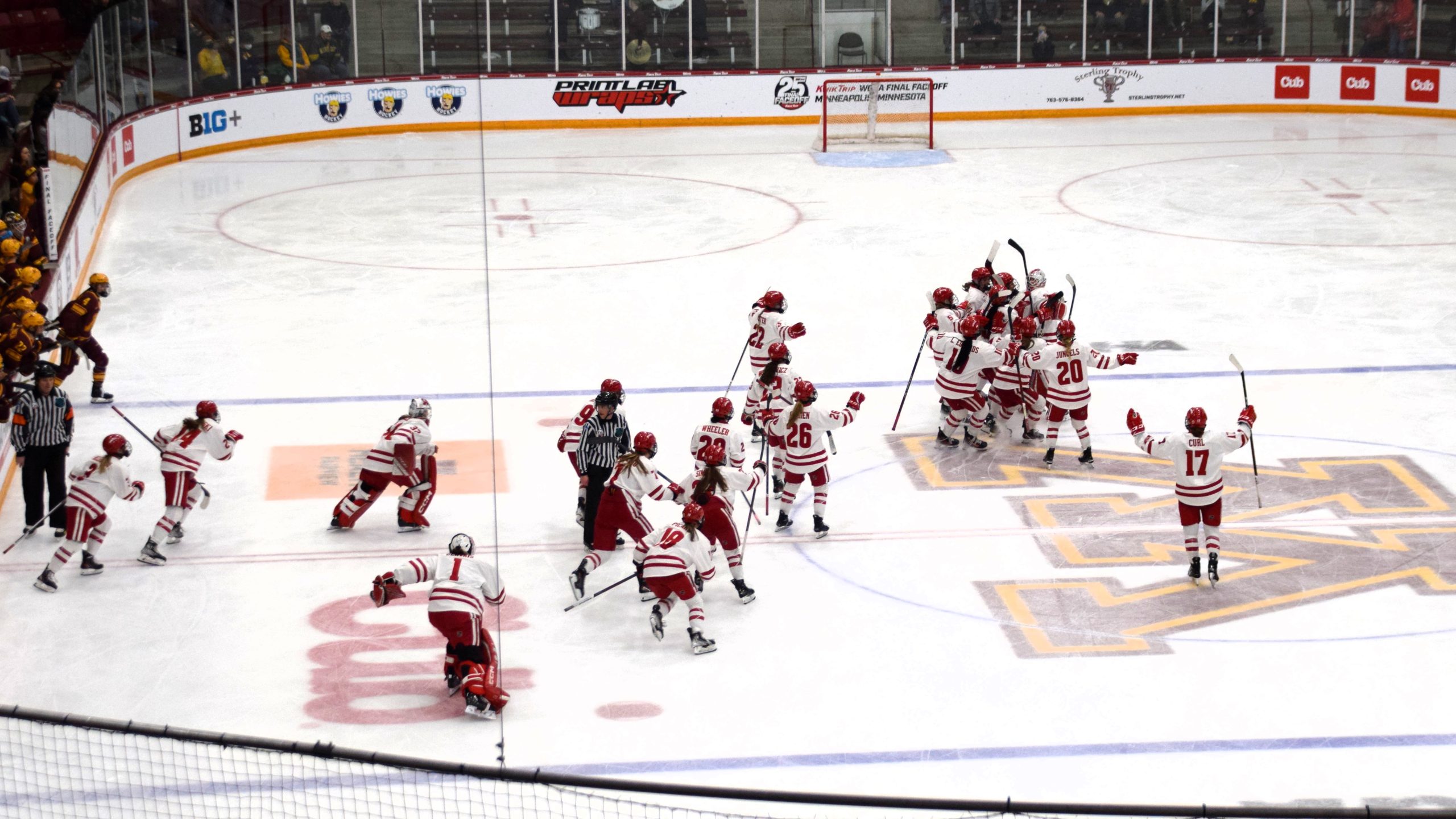 Women’s Division I College Hockey WCHA Semifinal No. 5 Minnesota 3