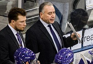 Stonehill men's hockey coach Borges retires after 11 seasons with ...